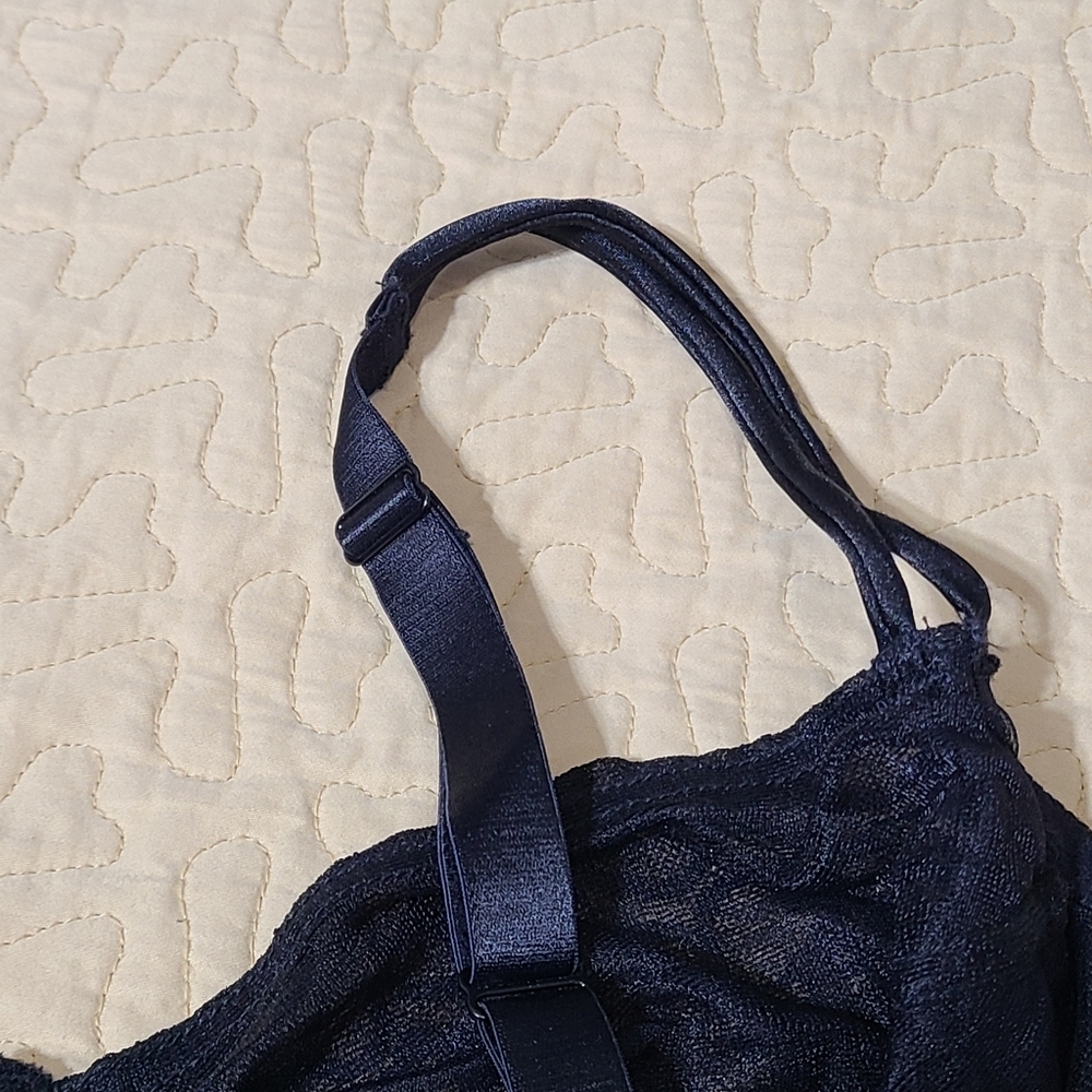 Cacique sheer lace bustier size 44 - Picture 8 of 9